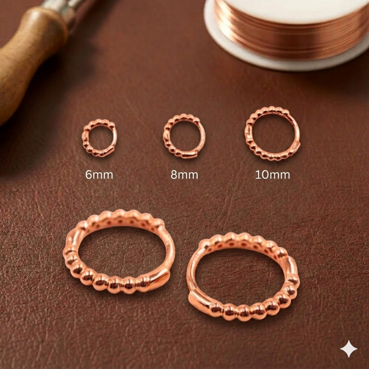 Patricia's Smal Copper Earrings