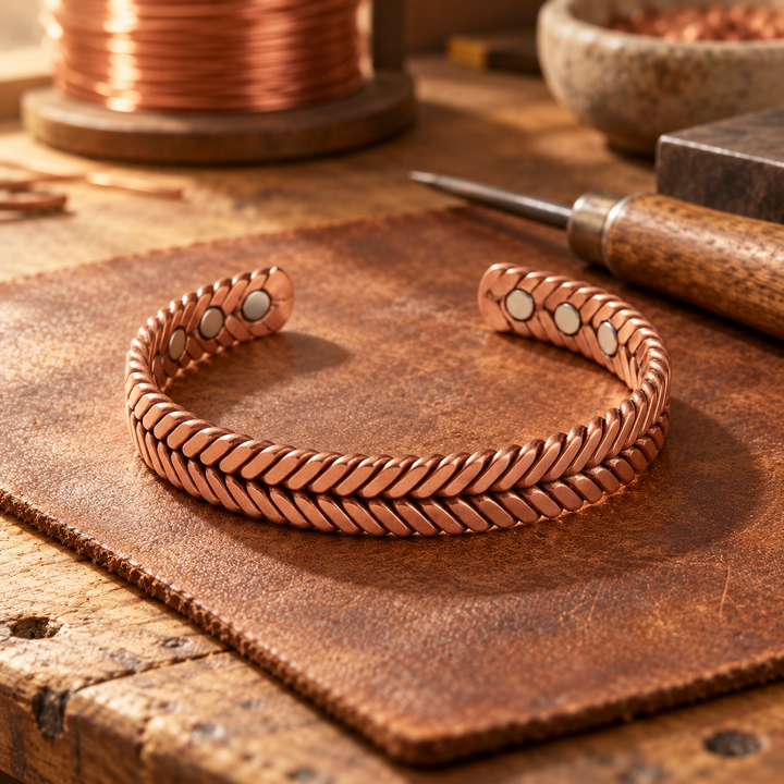 Patricia's Barb Copper Bracelet