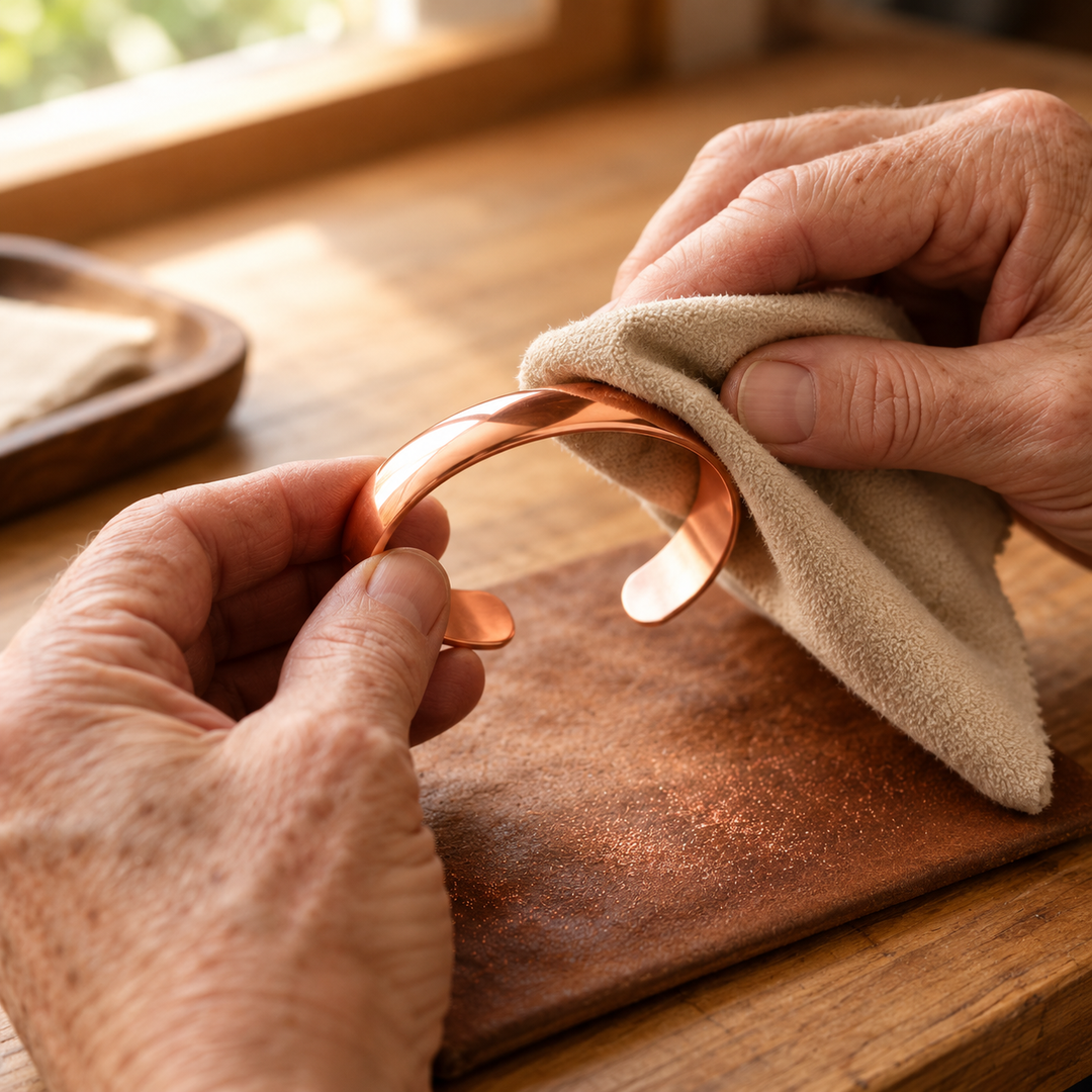 Patricia's Sheen Copper Bracelet