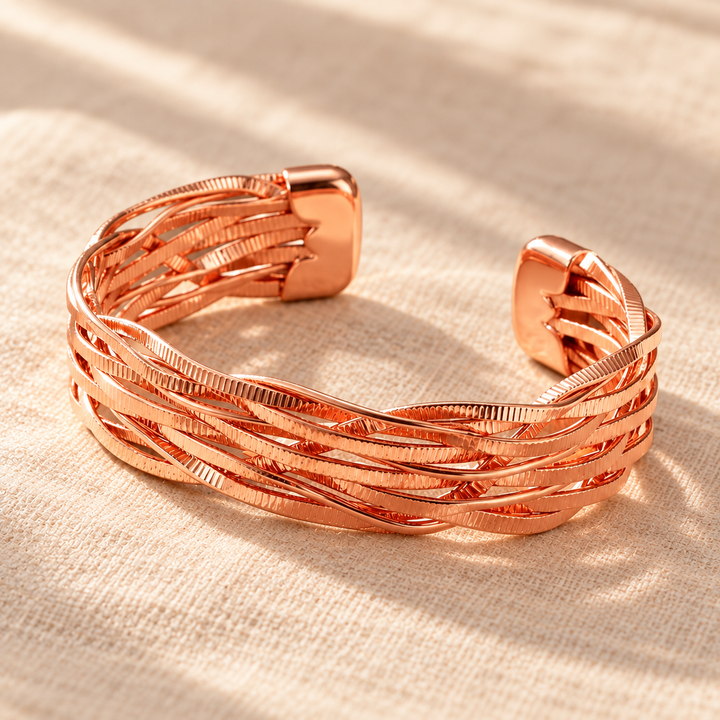 Patricia's Wisp Copper Bracelet