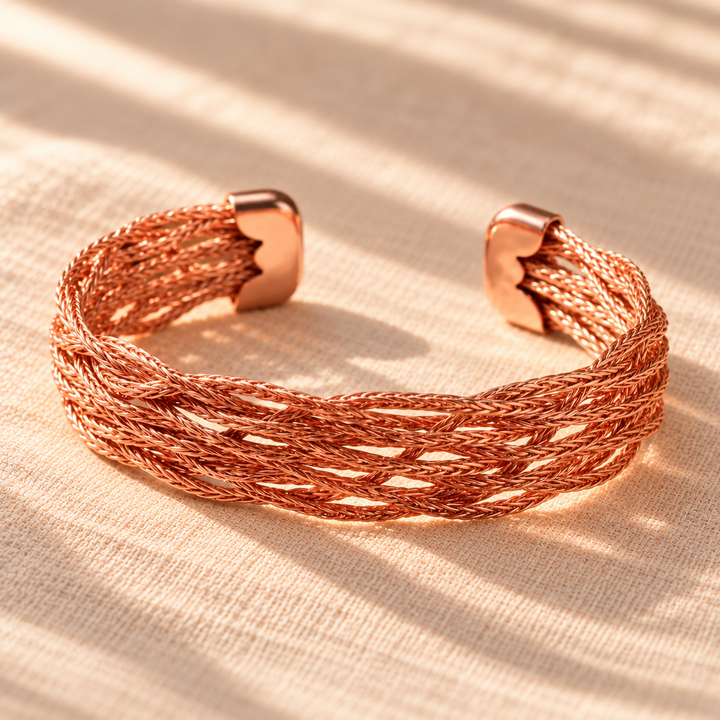 Patricia's Drift Copper Bracelet