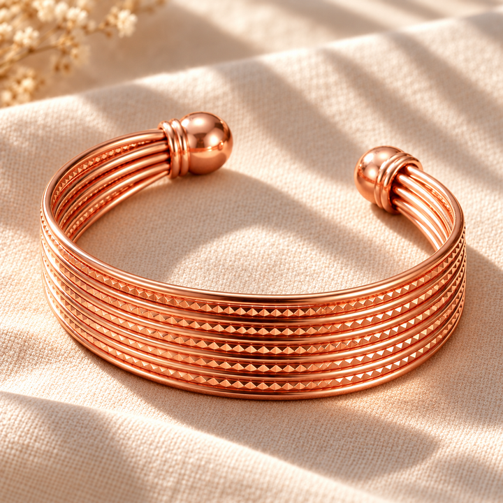 Patricia's Tier Copper Bracelet