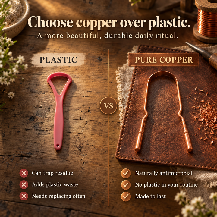 Pure Copper Tongue Scrape