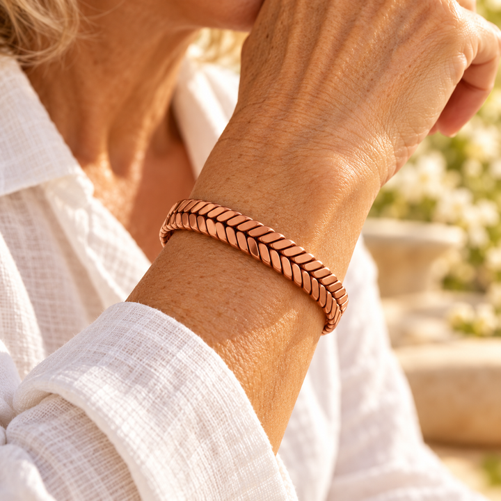 Patricia's Barb Copper Bracelet