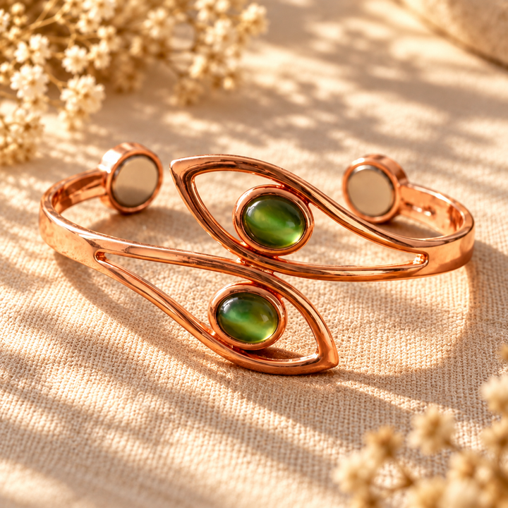 Patricia's Sedge Copper Bracelet