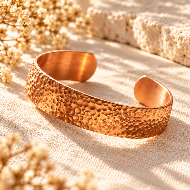 Patricia's Pock Copper Bracelet