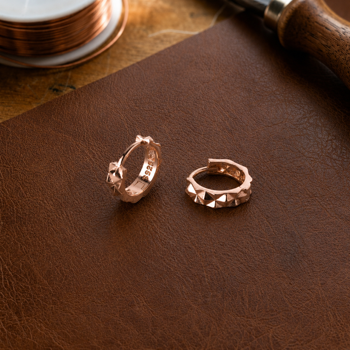 Patricia's Spike Copper Earrings