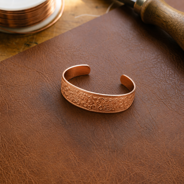 Patricia's Relic Copper Bracelet