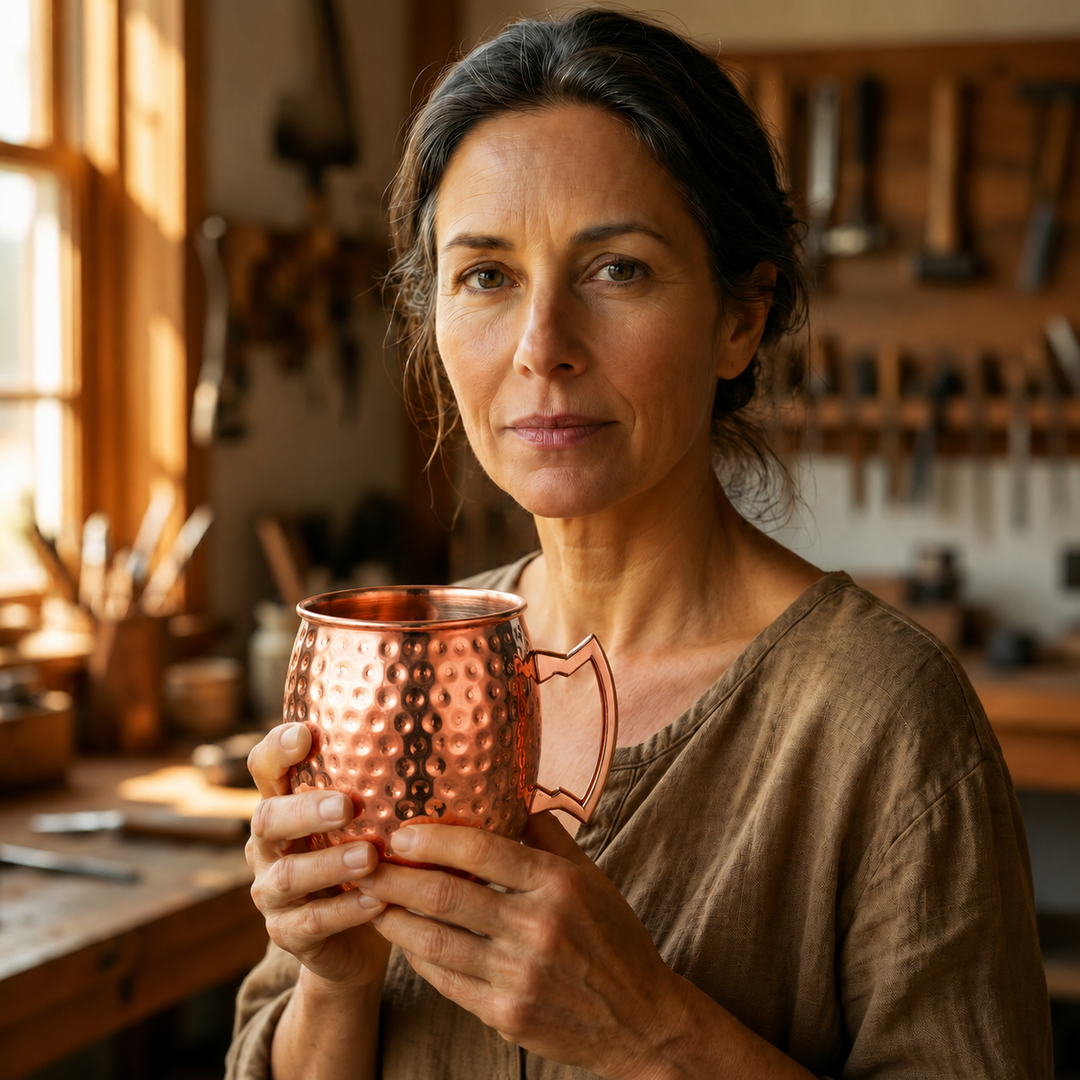 Patricia's Copper Mug 350ml