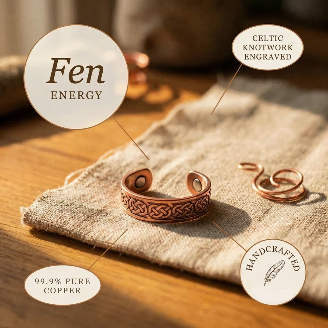 Patricia's Fen Copper Ring