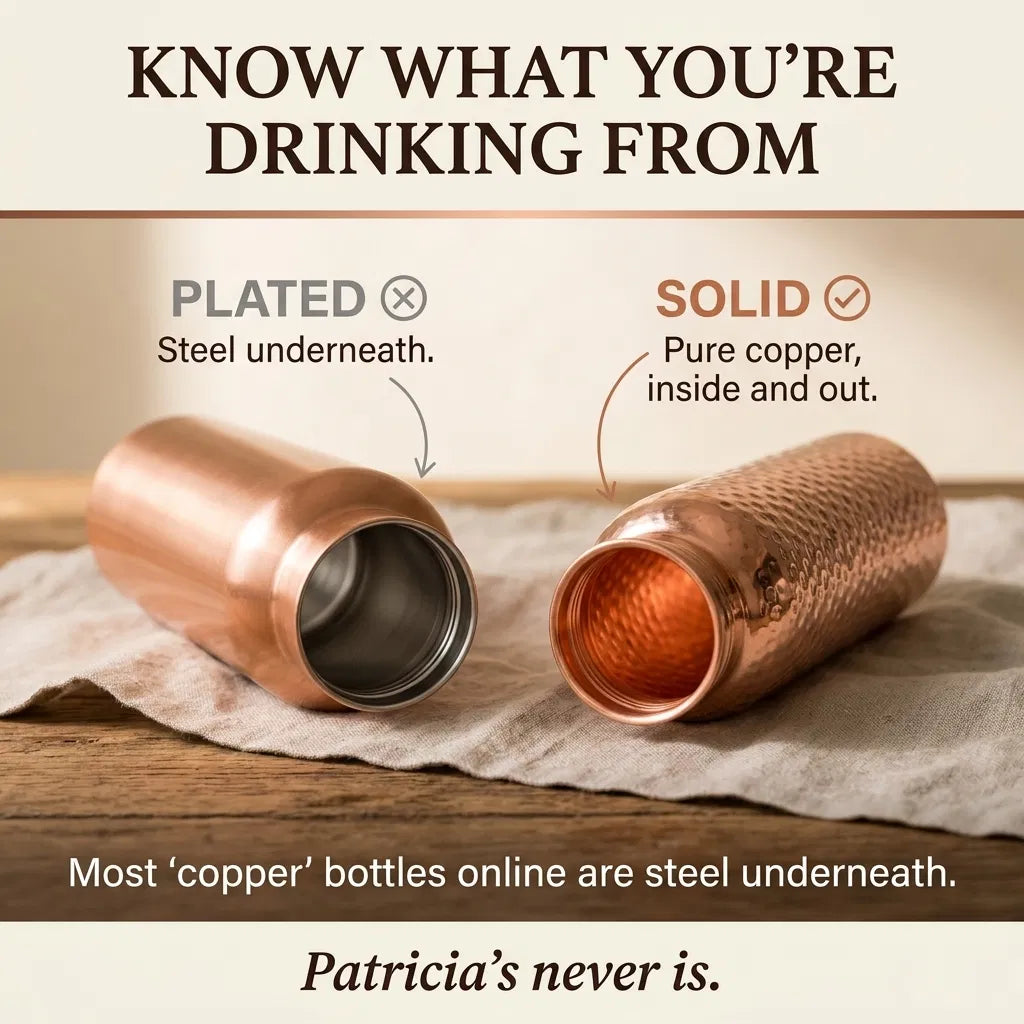 Patricia's Copper Water bottle