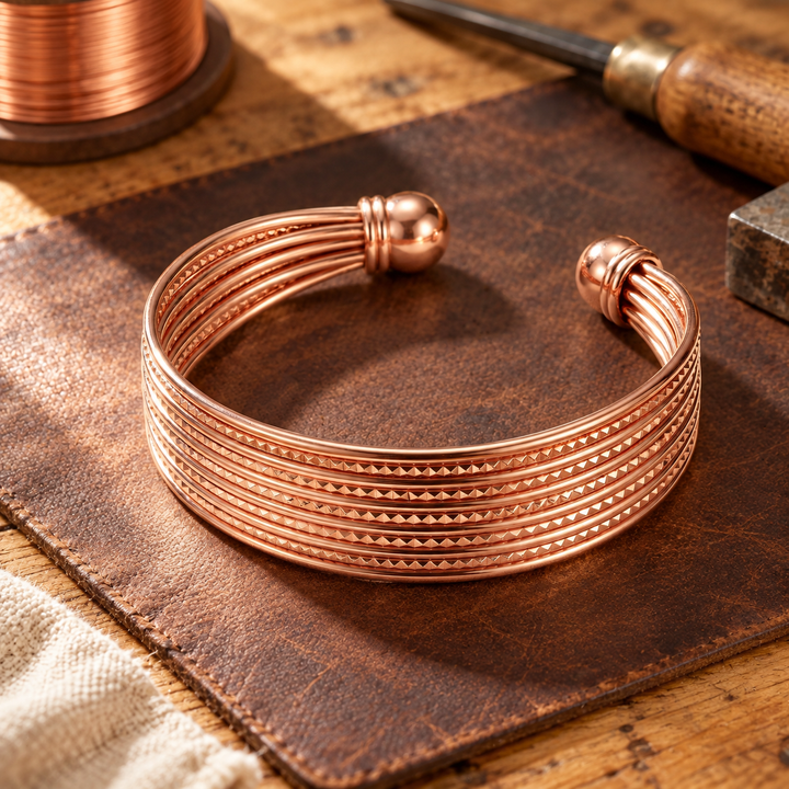 Patricia's Tier Copper Bracelet