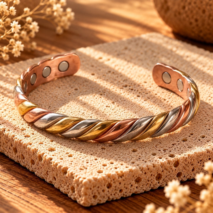 Patricia's Skein Copper Bracelet