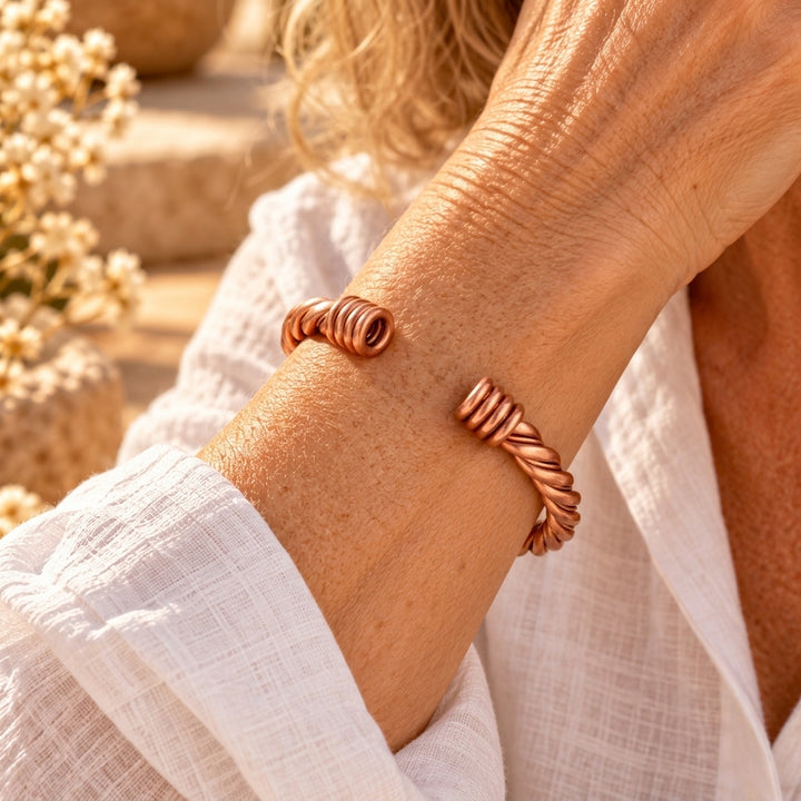 Patricia's Hawser Copper Bracelet