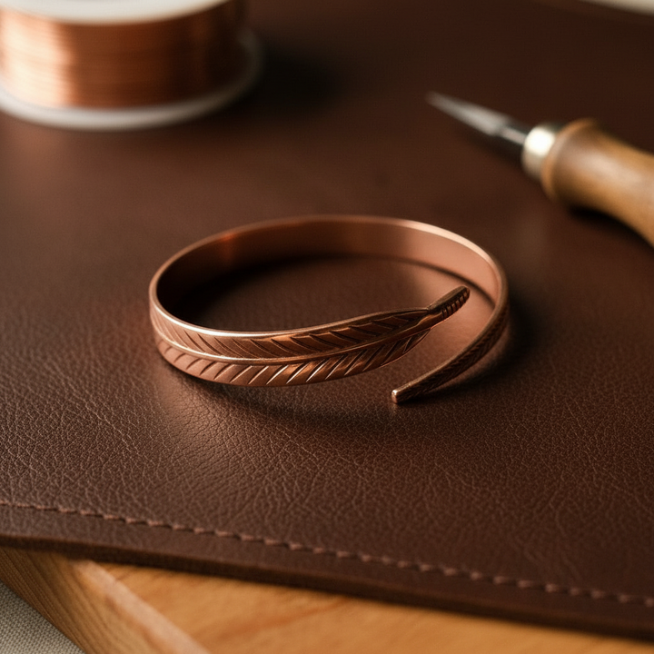 Patricia's Root Copper Bracelet