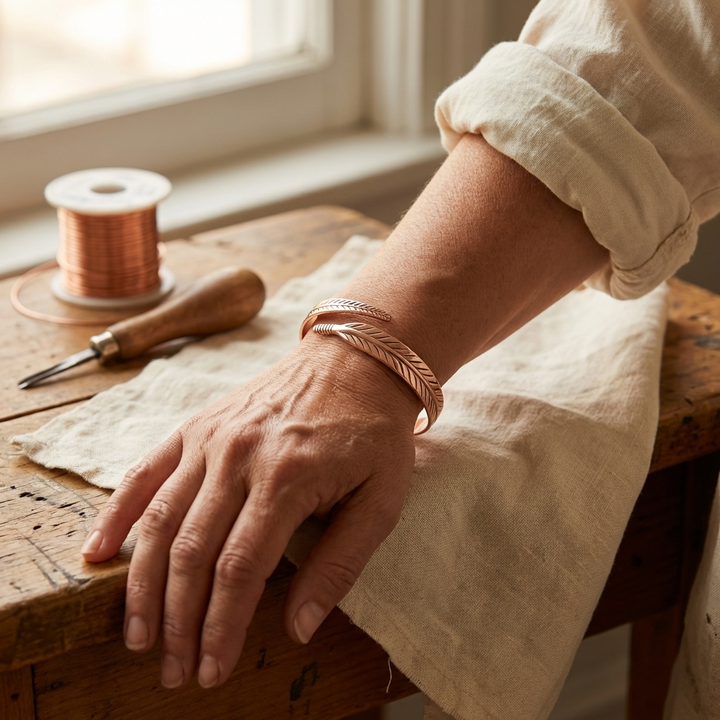 Patricia's Root Copper Bracelet