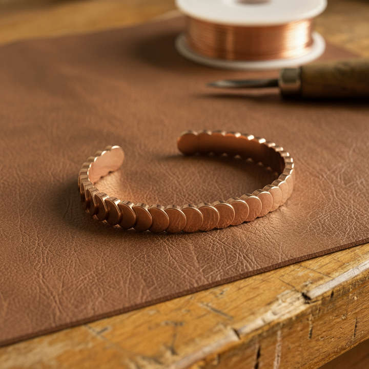 Patricia's Tide Copper Bracelet