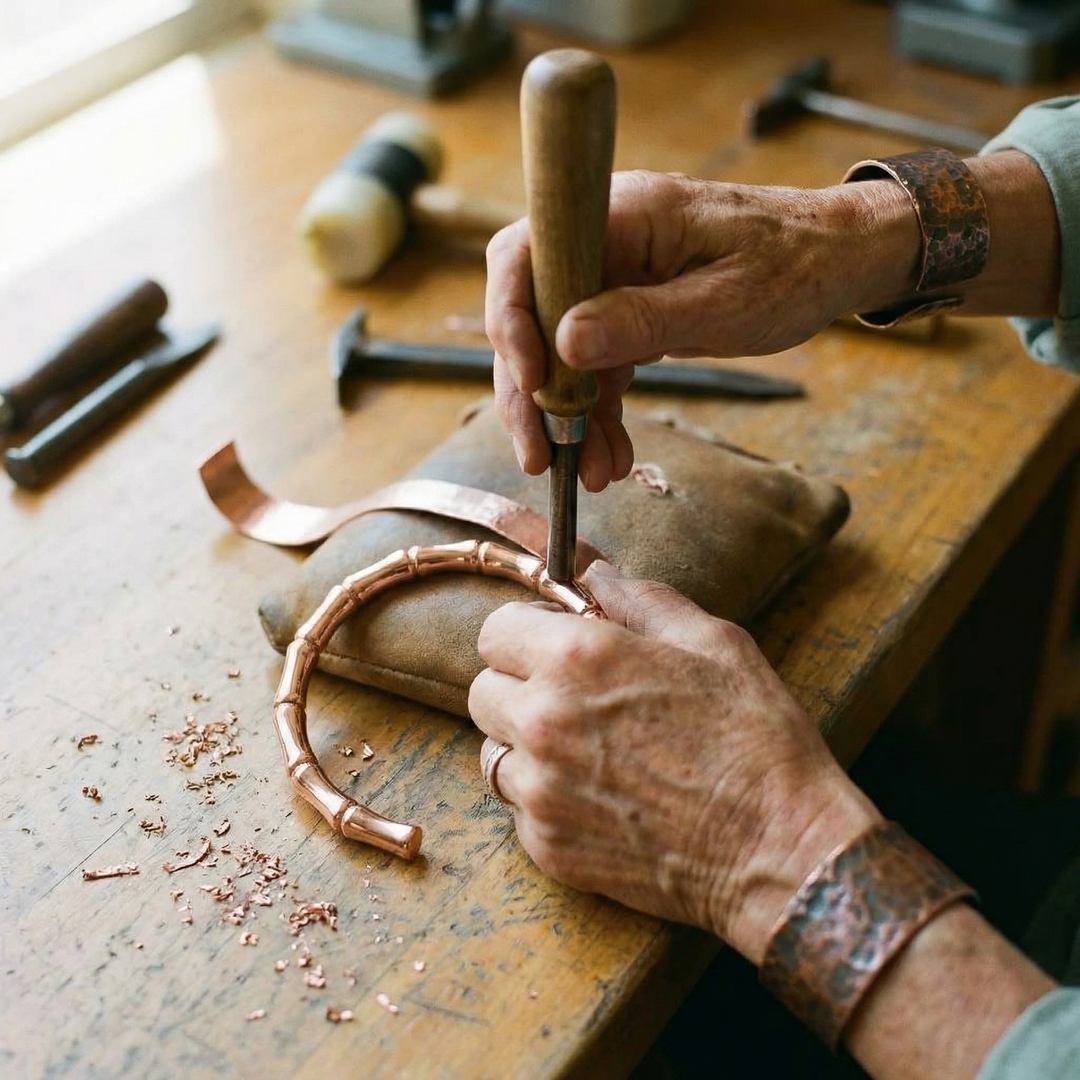 Patricia's Grove Copper Bracelet