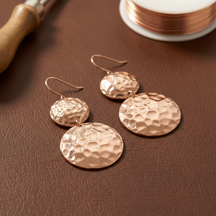 Patricia's Solstice Copper Earrings