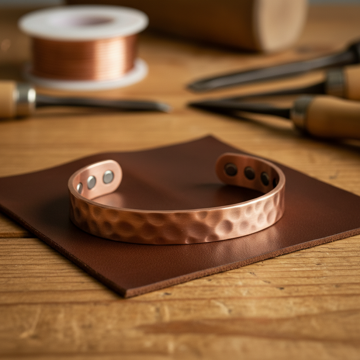 Patricia's Lodestone Copper Bracelet