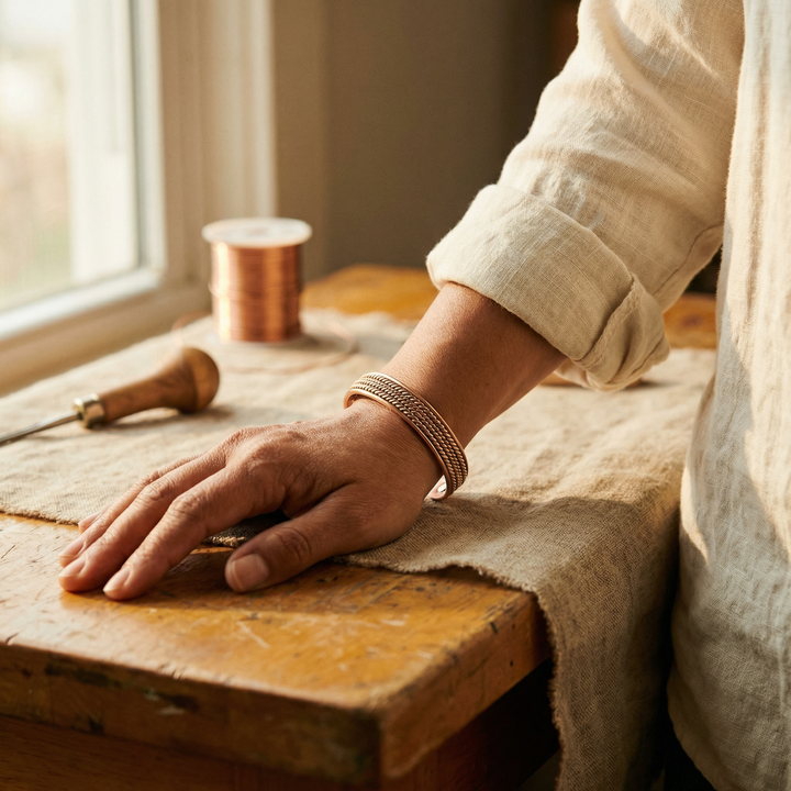 Patricia's Forge Copper Bracelet