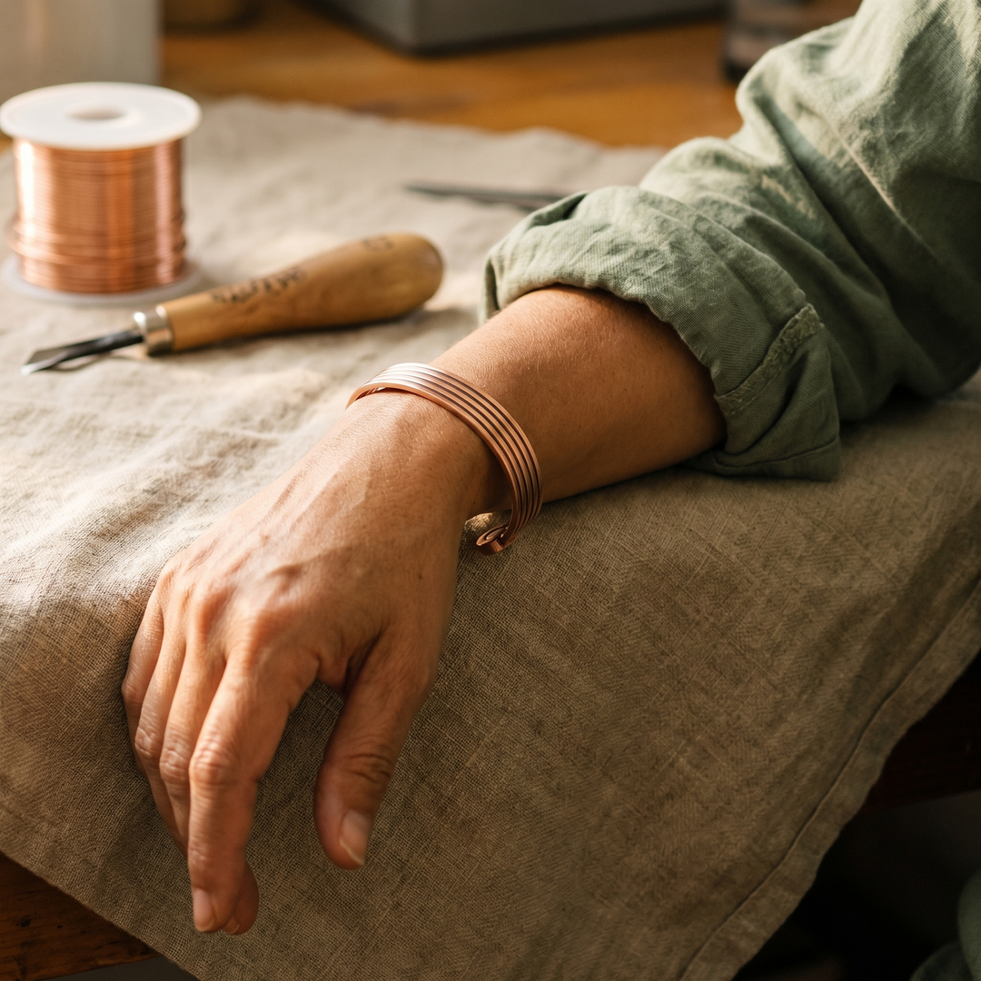 Patricia's Ridge Copper Bracelet