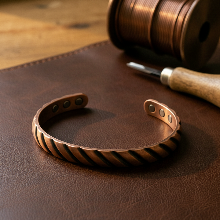 Patricia's Thorn Copper Bracelet
