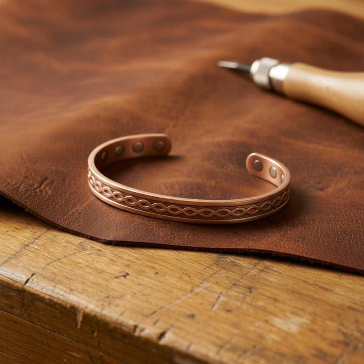 Patricia's Current Copper Bracelet