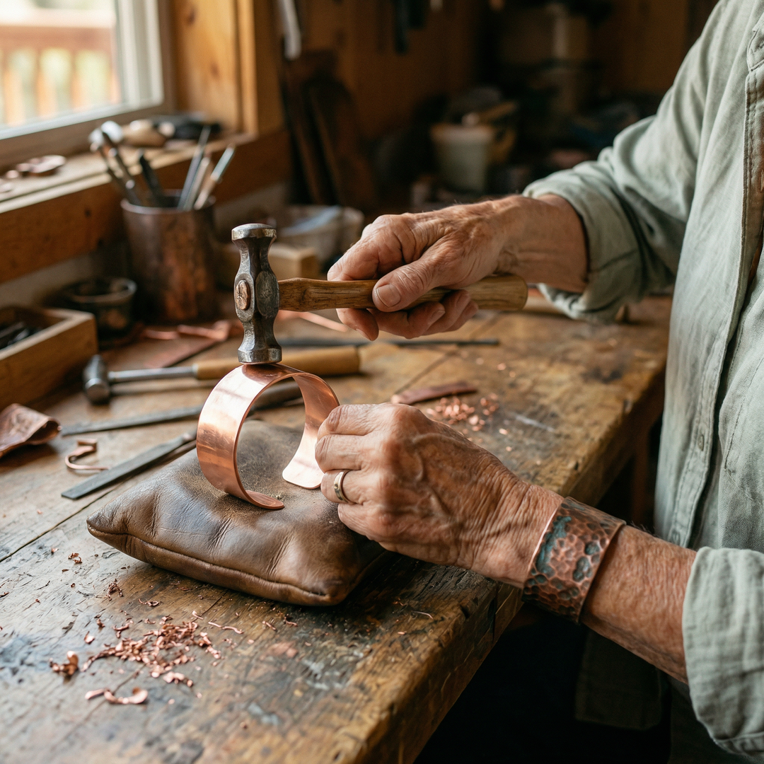 Patricia's Hearth Copper Ring