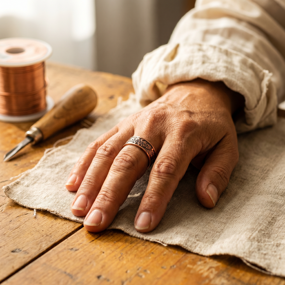 Patricia's Clag Copper Ring