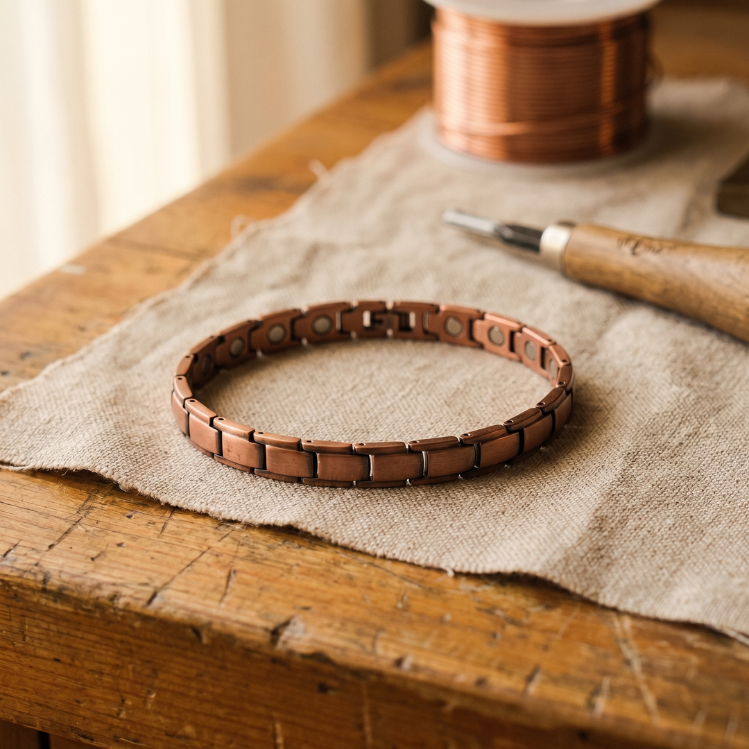 Patricia's Shore Copper Anklet