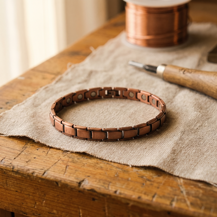 Patricia's Shore Copper Anklet