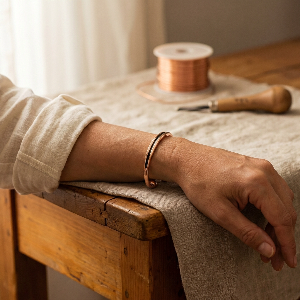 Patricia's Vein Copper Bracelet