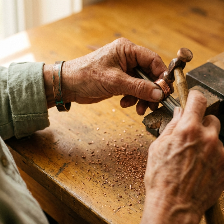 Patricia's Band Copper Ring