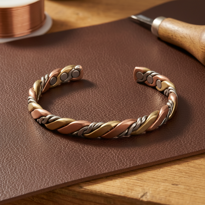 Patricia's Stone Copper Bracelet
