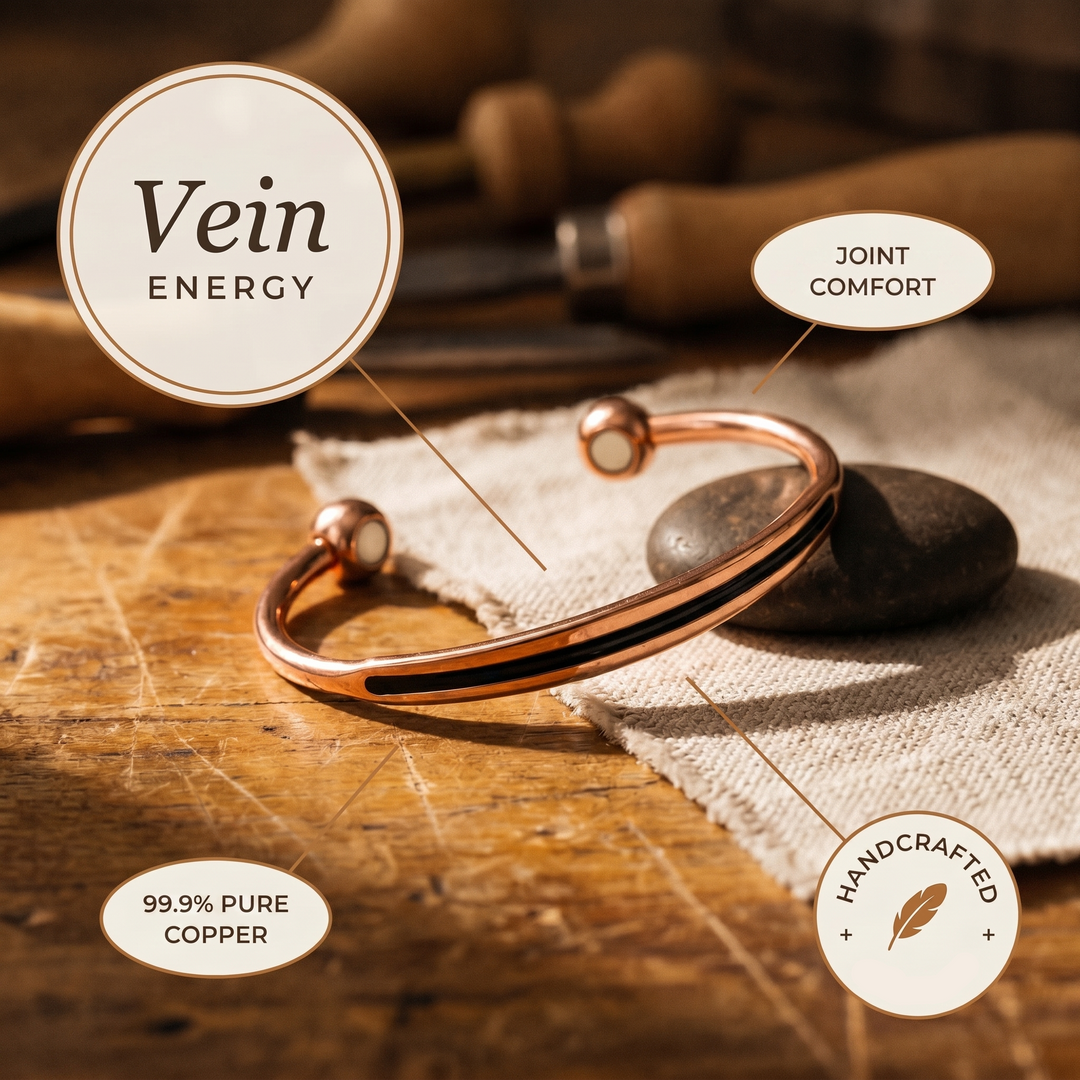 Patricia's Vein Copper Bracelet