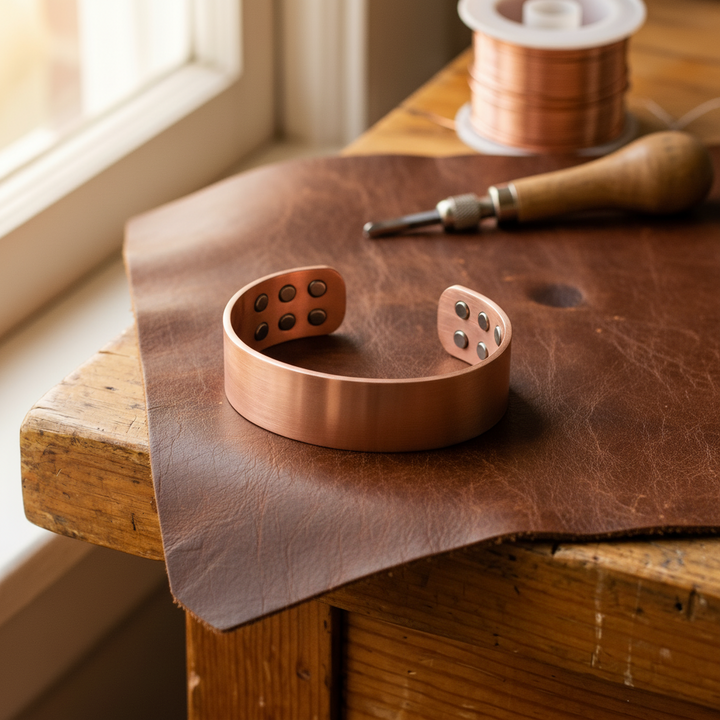 Patricia's Anvil Copper Bracelet