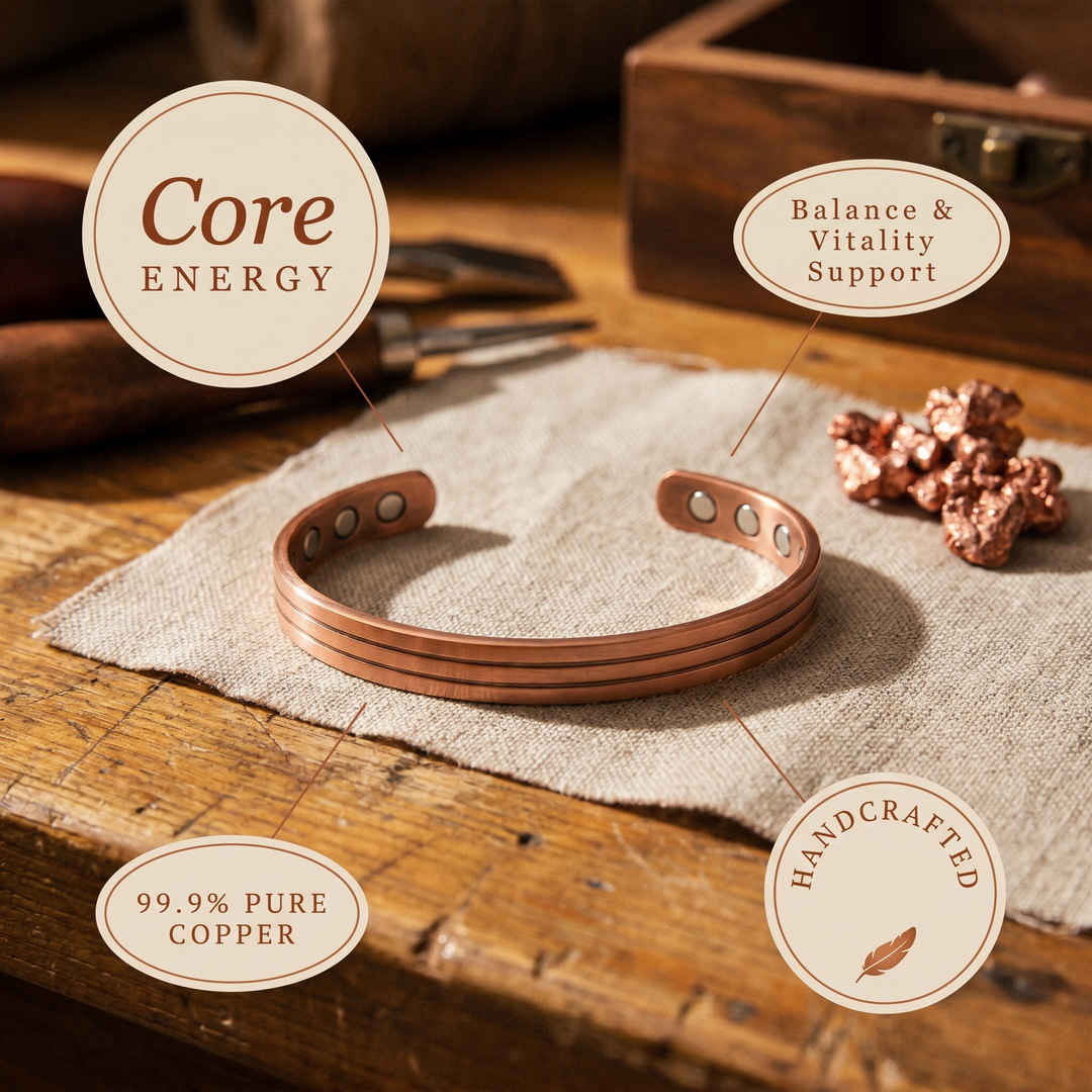 Patricia's Core Copper Bracelet