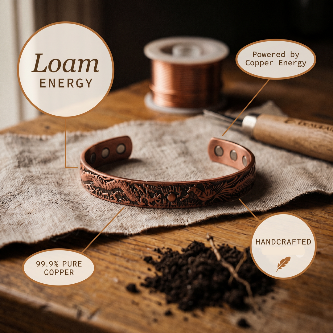 Patricia's Loam Copper Bracelet