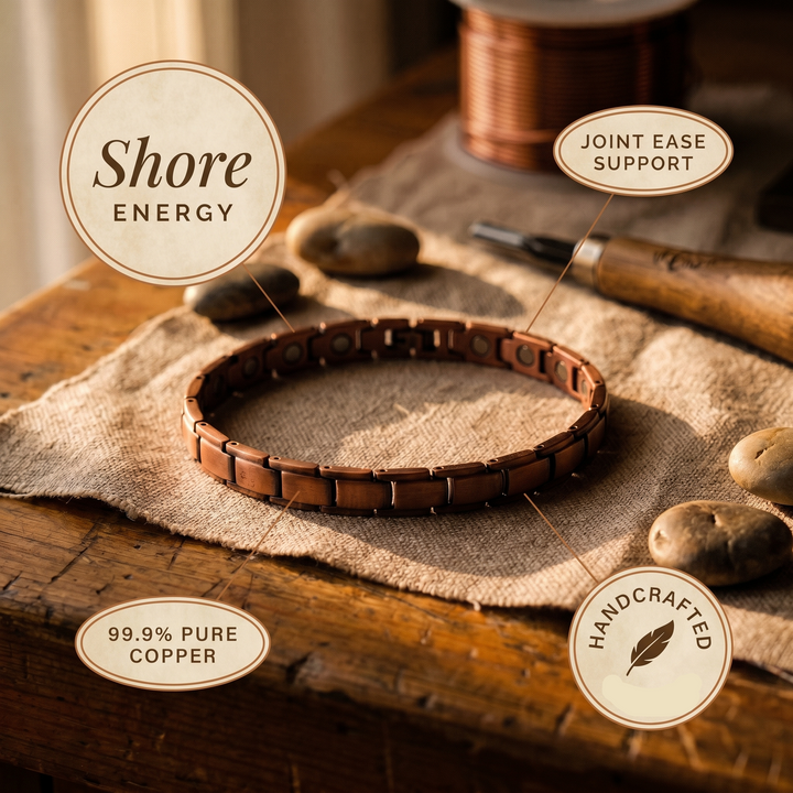 Patricia's Shore Copper Anklet