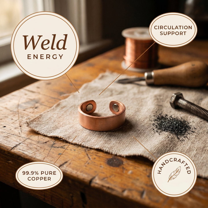Patricia's Weld Copper Ring