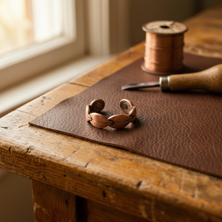 Patricia's Bind Copper Ring