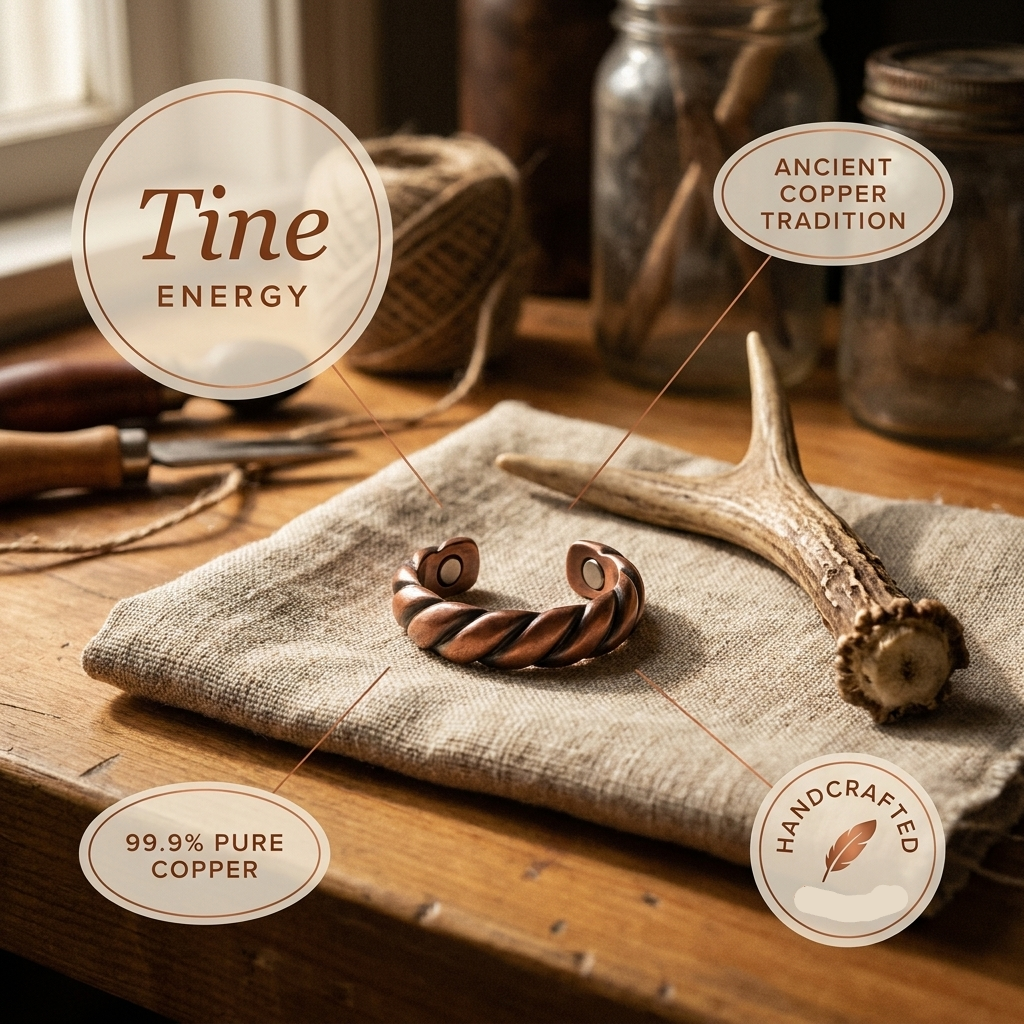 Patricia's Tine Copper Ring