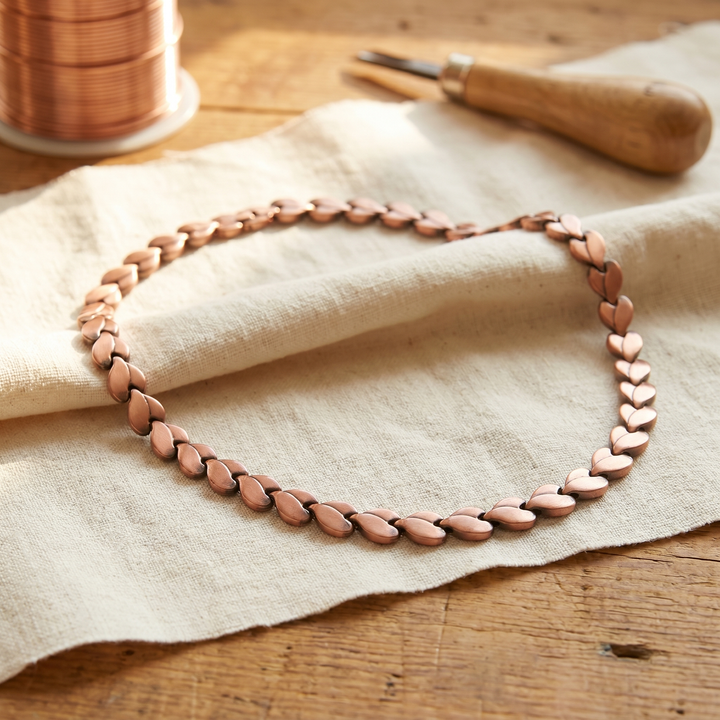 Patricia's Briar Copper Necklace