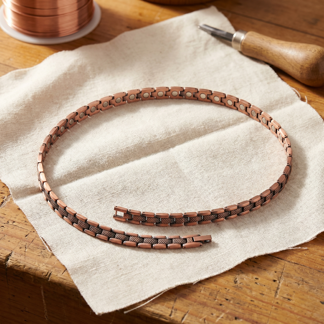 Patricia's Haze Copper Necklace