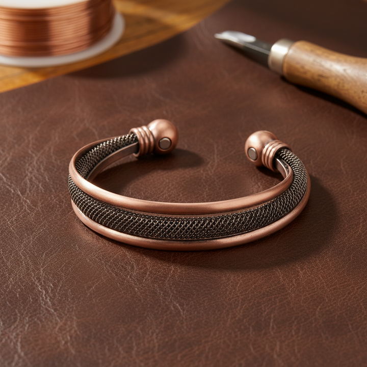 Patricia's Cairn Copper Bracelet