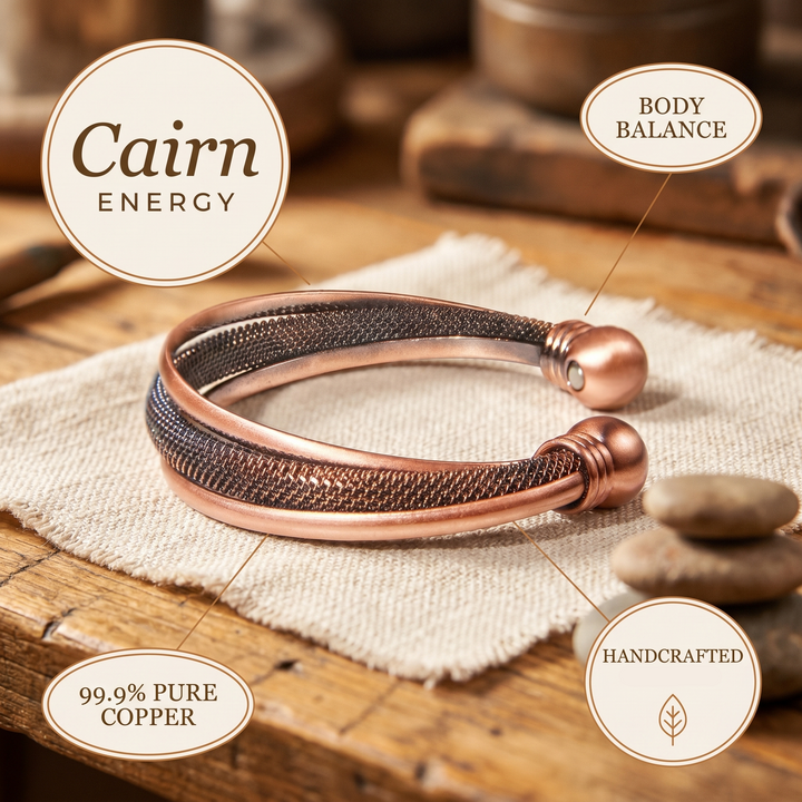 Patricia's Cairn Copper Bracelet
