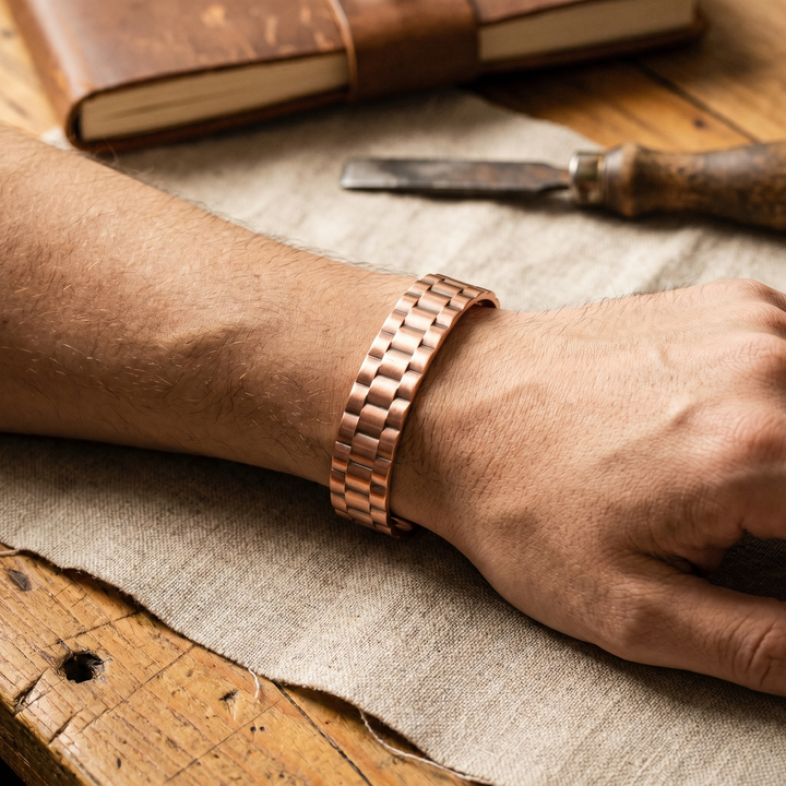 Patricia's Ore Men's Copper Bracelet