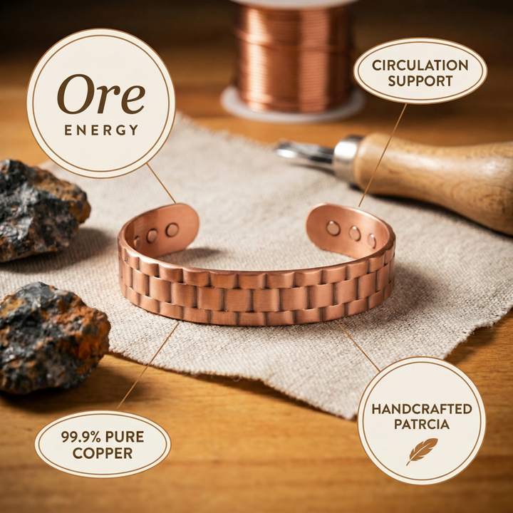 Patricia's Ore Men's Copper Bracelet