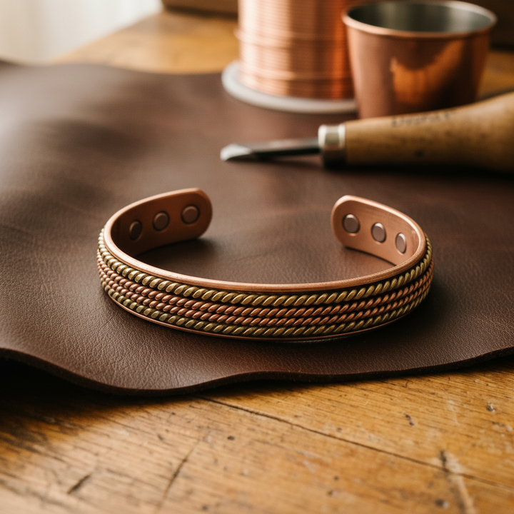 Patricia's Forge Copper Bracelet